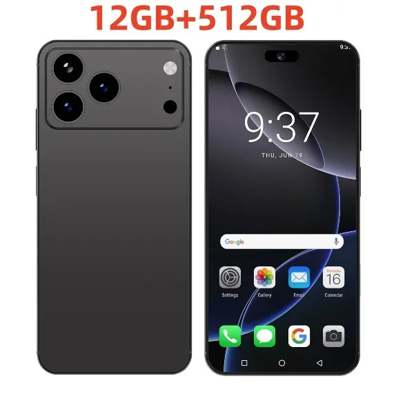 2025 HOT XS17 Pro Max 22GB 2TB 7.3inch HD Global Edition Original Smart Dual Card 8000mAh Battery Facial Recognition Function