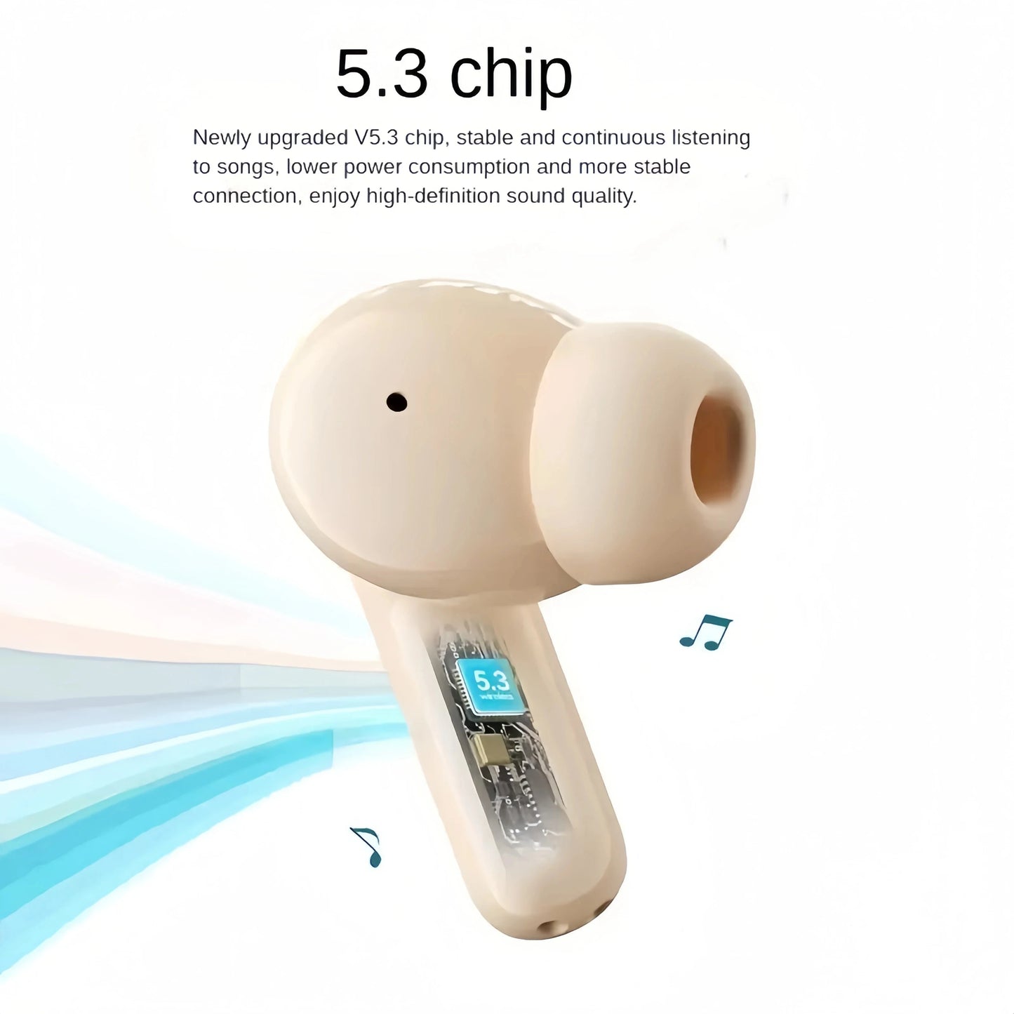 BOSE&bye 895B TWS Wireless Headphones Earphone Bluetooth-compatible 5.3 Waterproof Headset with Mic for Xiaomi iPhone Earbuds - Universal Market
