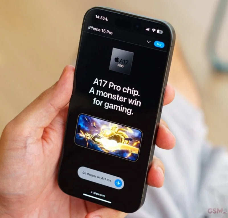 iPhone 15 Pro Max Dual eSIM 6.7" Genuine LTPO Super Retina XDR OLED Face ID NFC A17Pro 8GB 256/512GB/1TB 98% New 5G Cell Phone - Universal Market
