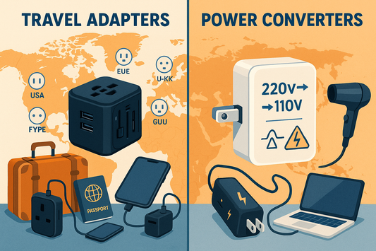 Universal Travel Adapters vs Power Converters: What You Actually Need for International Travel 2024