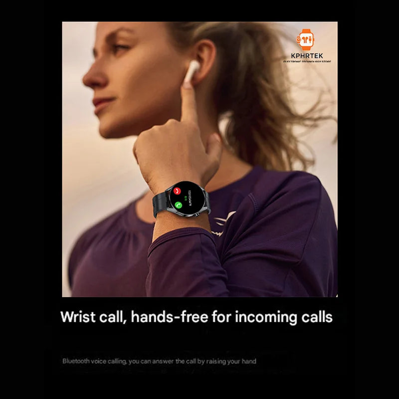 Popular V20PRO round screen smart bracelet GT5 true rate waterproof NFC dual payment AI multi-function smart watch