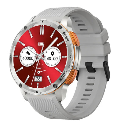 Smart Watch AK59 Bluetooth Call AI Voice 1.43inch AMLOED HD Large Screen Heart Rate Outdoor Sport Men Women Smartwatch