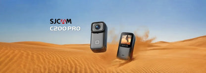 C200Pro SJCAM 5G WiFi Vlogging Action Camera 4K 30FPS ,40M DV Webcam Thumb Camera with 6-Axis Stabilization - Universal Market