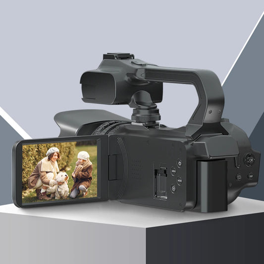 Full 6K Camcorder 64MP Youtuber Professional Digital Video Camera Streaming Auto Focus Photography Vlog Recorder 4" Touch Screen - Universal Market