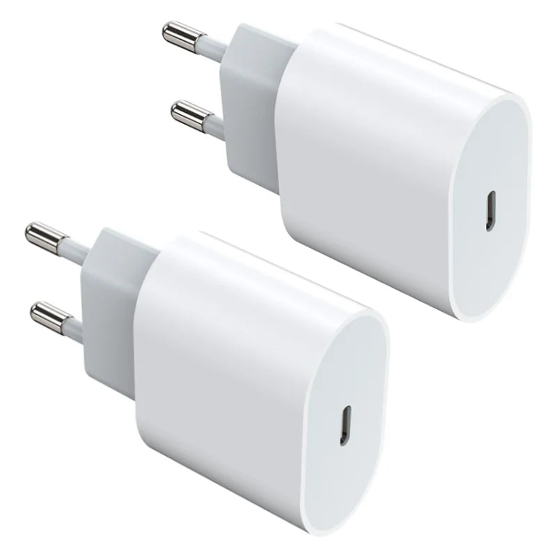 PD 35W USB C Charger Fast Charger Type C Cable Mobile Phone Charger Wall Adapter For iPhone 15 16 Pro Max Xiaomi Samsung Huawei