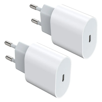 PD 35W USB C Charger Fast Charger Type C Cable Mobile Phone Charger Wall Adapter For iPhone 15 16 Pro Max Xiaomi Samsung Huawei