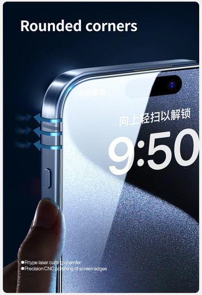 SmartDevil Screen Protector for iPhone 17 Pro Max 17 Air 17 16 Pro Max 15 14 13 15Pro Tempered Glass Non-full Cover Front Film