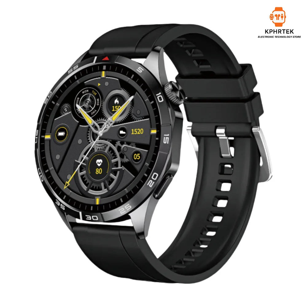 Popular V20PRO round screen smart bracelet GT5 true rate waterproof NFC dual payment AI multi-function smart watch
