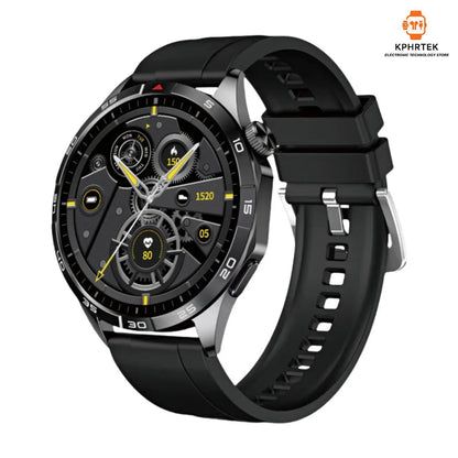 Popular V20PRO round screen smart bracelet GT5 true rate waterproof NFC dual payment AI multi-function smart watch