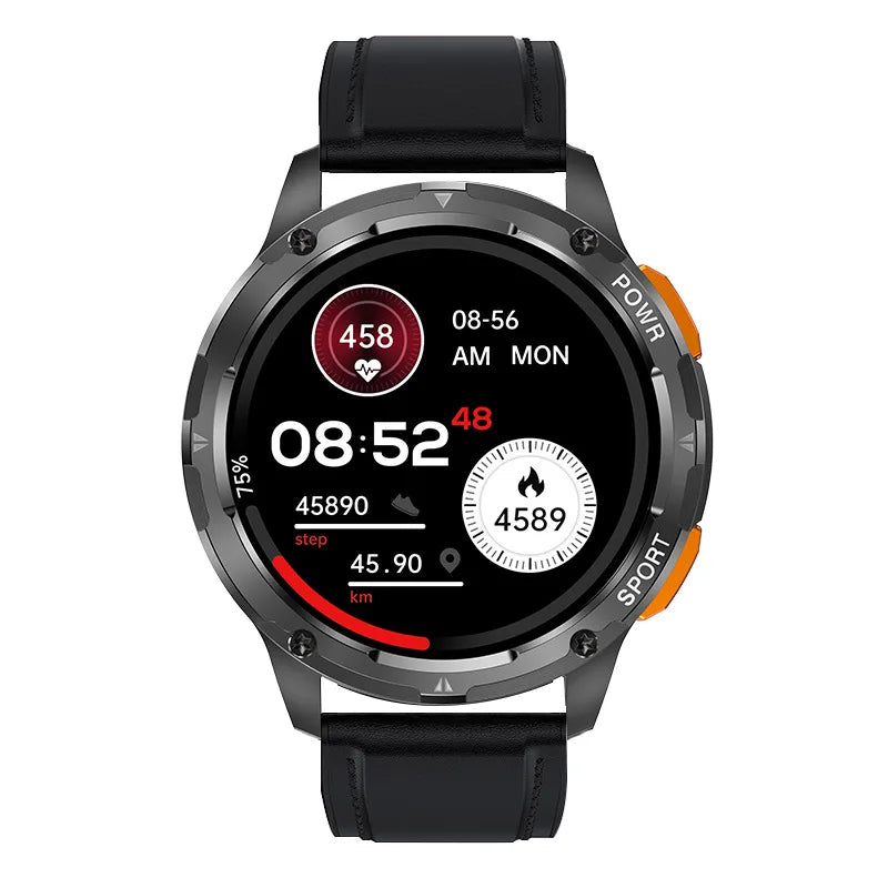 Smart Watch AK59 Bluetooth Call AI Voice 1.43inch AMLOED HD Large Screen Heart Rate Outdoor Sport Men Women Smartwatch