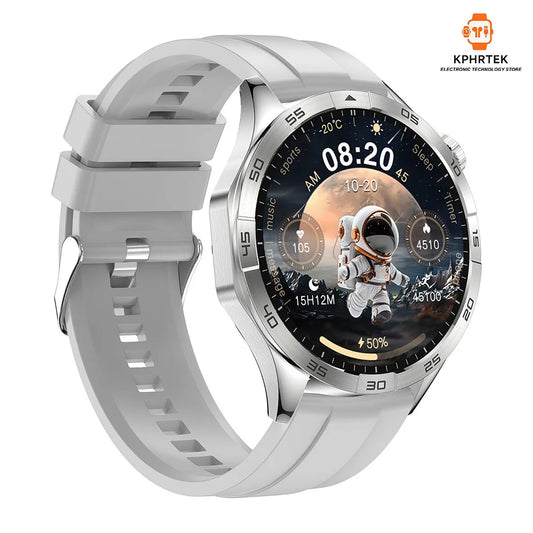 Popular V20PRO round screen smart bracelet GT5 true rate waterproof NFC dual payment AI multi-function smart watch