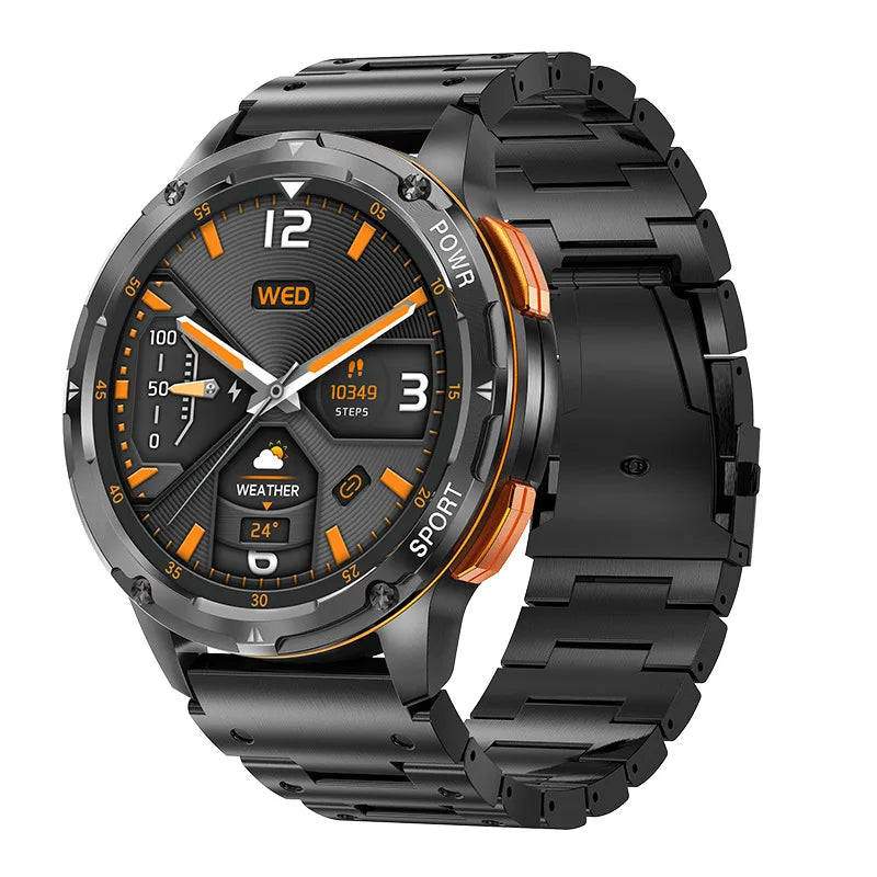 Smart Watch AK59 Bluetooth Call AI Voice 1.43inch AMLOED HD Large Screen Heart Rate Outdoor Sport Men Women Smartwatch