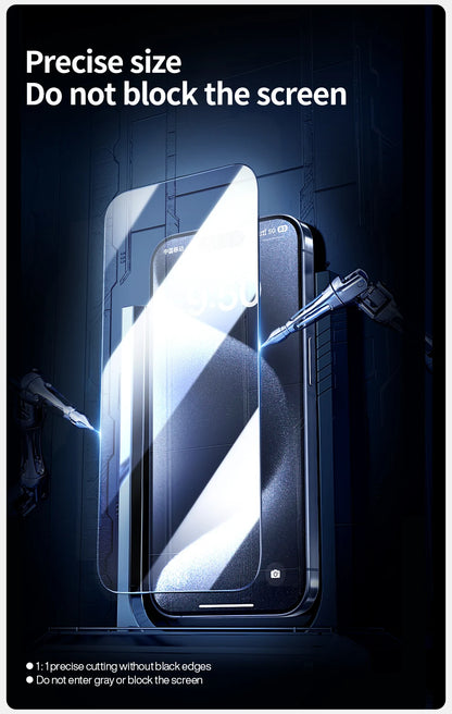 SmartDevil Screen Protector for iPhone 17 Pro Max 17 Air 17 16 Pro Max 15 14 13 15Pro Tempered Glass Non-full Cover Front Film