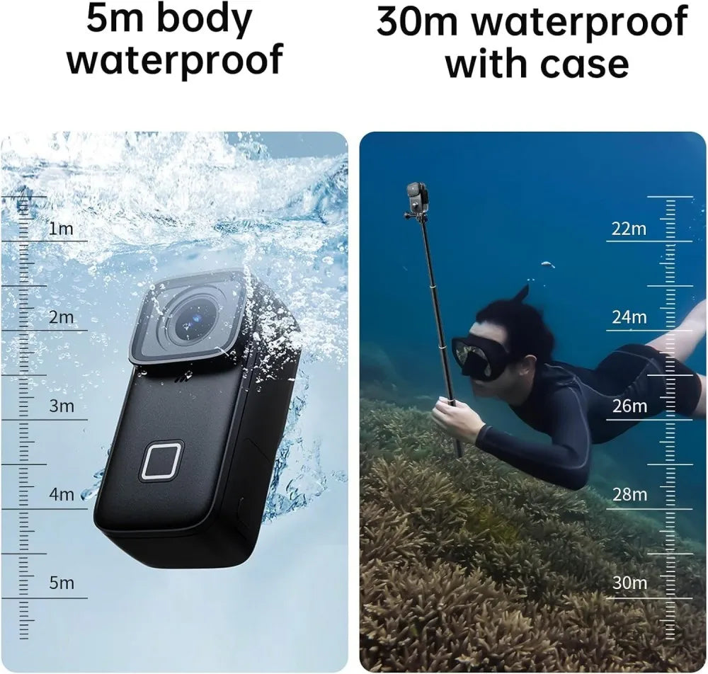 C200Pro SJCAM 5G WiFi Vlogging Action Camera 4K 30FPS ,40M DV Webcam Thumb Camera with 6-Axis Stabilization - Universal Market