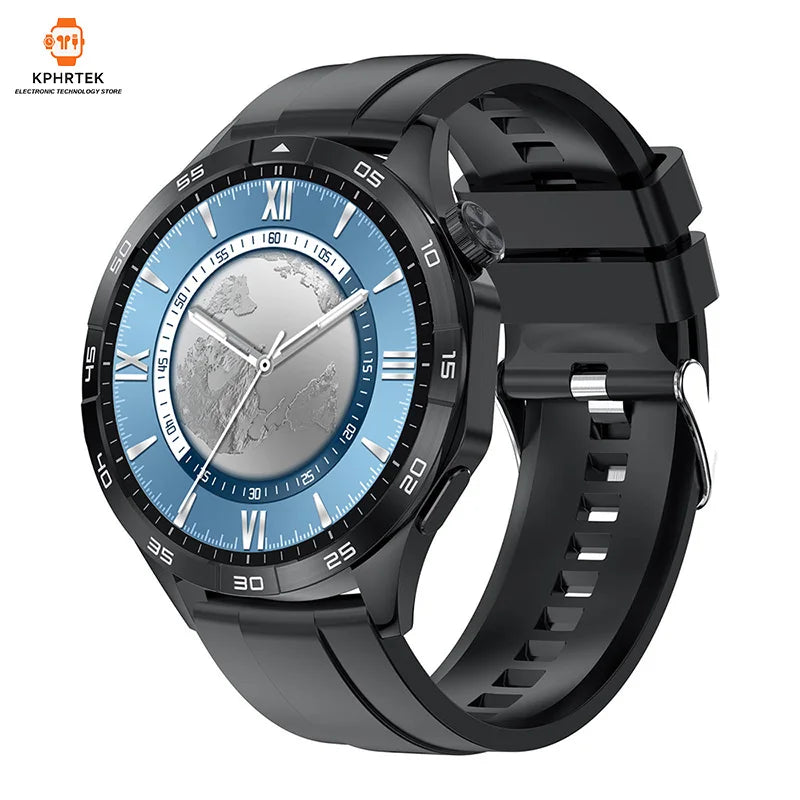 Popular V20PRO round screen smart bracelet GT5 true rate waterproof NFC dual payment AI multi-function smart watch