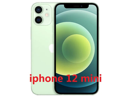 Used iPhone 12 Mini 5G Smartphone Original Mobile Phone with iOS A14 4GB RAM & 64/128/256 GB Storage 5.4'' Dual 12MP Camera - Universal Market