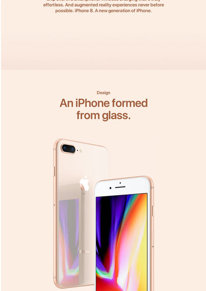 Original Apple iPhone8 Plus iPhone 8 Plus 8P 64GB 256GB ROM 5.5" IPS LCD iOS 4G LTE RAM 3GB Hexa Core 12MP Fingerprint