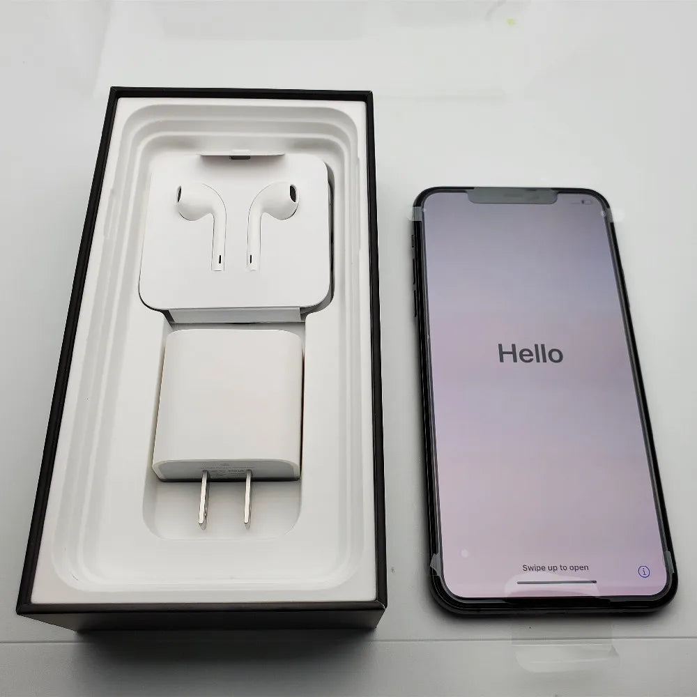Apple iPhone 11 Pro / 11pro Max ProMax 64GB 256GB ROM 5.8'&6.5' Genuine OLED Face ID A13 4G 98% New Original Unlocked Cell Phone - Universal Market