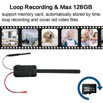 1080P WIFI IP Mini Camera Module Smart Home Security 4K Smaller Portable Camcorder wireless Remote Control Secret Video Recorder - Universal Market