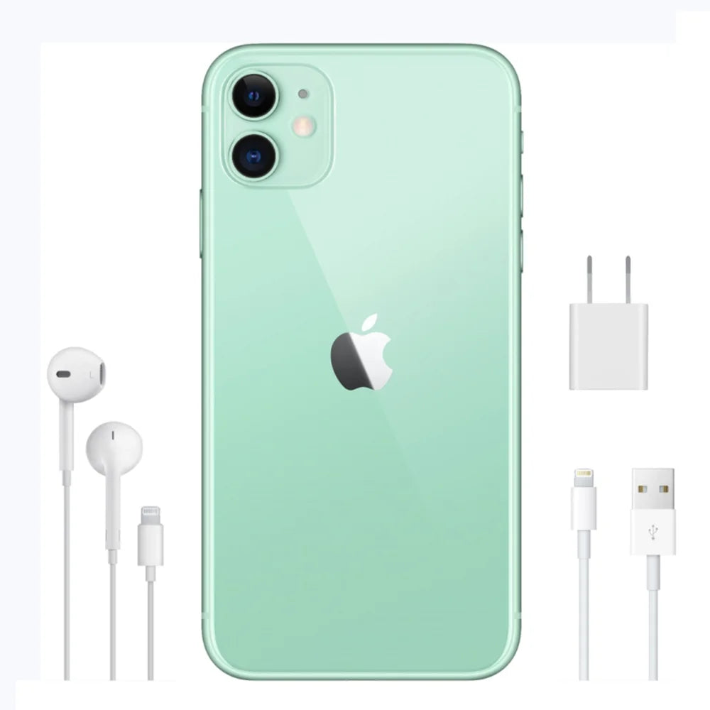 Apple iPhone 11 64/128/256GB ROM 6.1" Original Liquid Retina IPS LCD FACE ID A13 Genuine Unlocked 4G LTE 98% New Mobile Phone - Universal Market