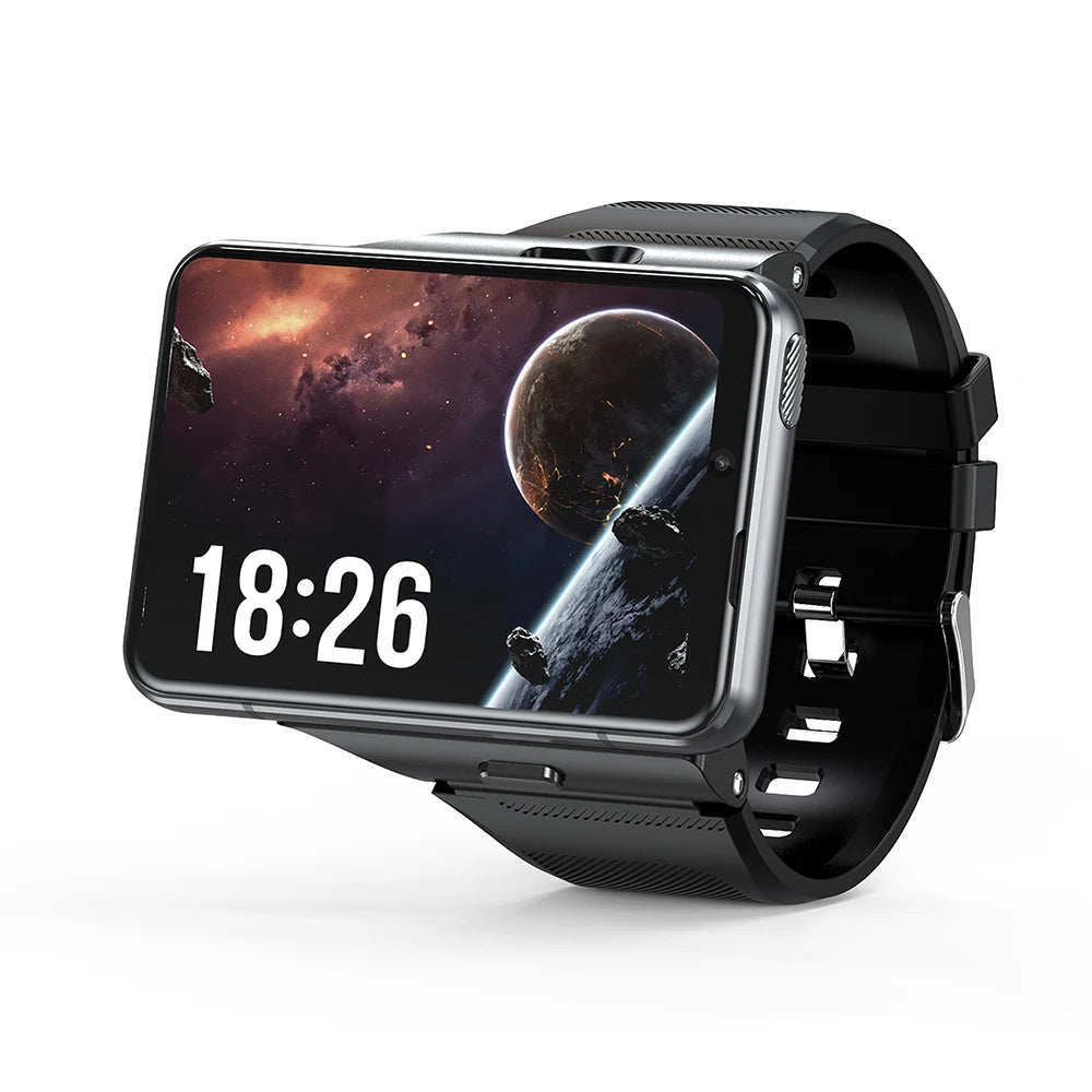 LOKMAT Smart Watch 2.88" Smartwatches Full Touch 4GB+64GB Dual Camera Smartwatch Video Chat Heart Rate Monitor Waterproof Watch