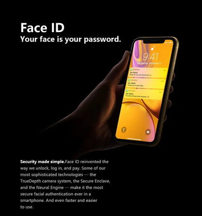 Apple iPhone XR Original 6.1" Liquid Retina IPS LCD RAM 3GB ROM 64GB/128GB/256GB 4G LTE IOS A12 Bionic Face ID Genuine Cellphone