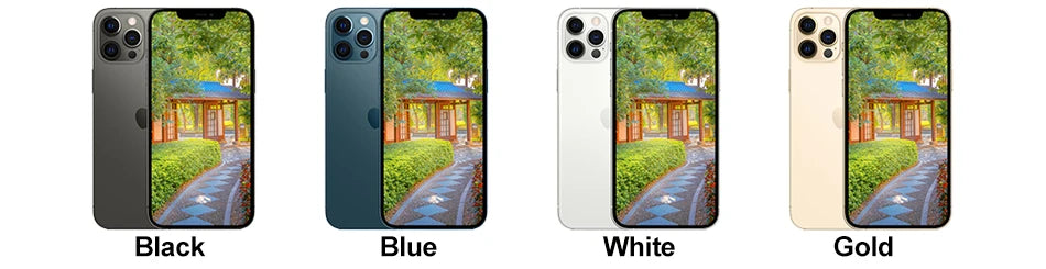 Apple iPhone 12 pro 128GB/256GB ROM Unlocked  A14 Bionic Chip With Face ID 6.1" 2532 x 1170 OLED Screen12MP Camera - Universal Market