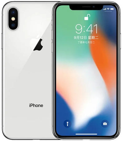 Original Unlock Apple iPhone X Face ID 64GB/256GB ROM iOS A11 5.8" 3GB RAM 12MP Hexa Core Dual Camera 4G LTE USED Mobile Phone