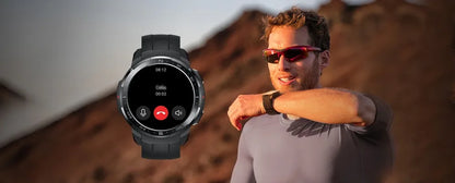 Original Honor Watch GS Pro Smart Watch SpO2 Smartwatch Heart Rate Monitoring Bluetooth Call 5ATM Sports Watch for Men