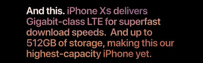 Apple iPhone XS 5.8" Retina OLED Display 4G LTE 2658mAh A12 Bionic Chip 4G RAM 64GB/256GB/512GB ROM Original Unlocked Used Phone - Universal Market