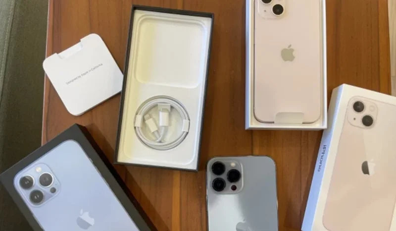 Apple iPhone 13 Pro Max 128/256/512GB/1TB ROM 6.7" Genuine Super Retina OLED 6GB RAM Unlocked A15 IOS Face ID NFC 98% New Phone