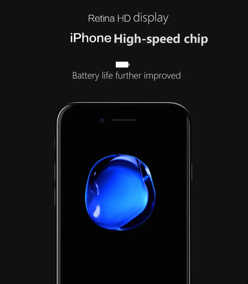 Apple iPhone 7 iPhone7 32/128/256GB ROM Original 4.7' ISP LCD 2GB RAM IOS A10 Quad Core NFC Fingerprint Unlocked 4G LTE Phone