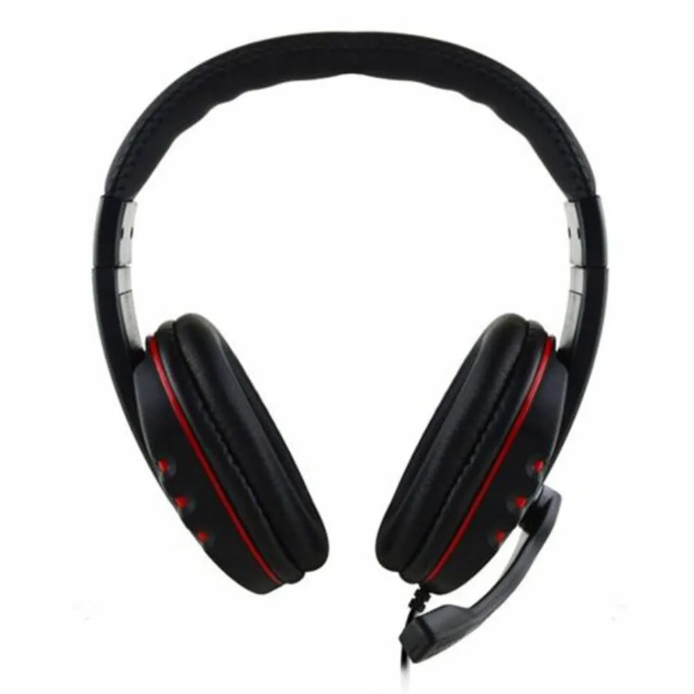 Headphones 3.5mm Wired Gaming Headset Earphones Music For PS4 Play Station 4 Game PC Chat computer With Microphone - Universal Market