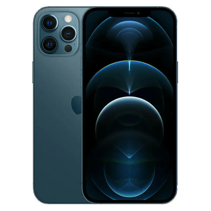 Genuine Apple iPhone 12 Pro Max 128/256/512GB ROM Original 6.7" Retina OLED RAM 6GB A14 Face ID NFC Unlocked 5G 98% New Phone - Universal Market