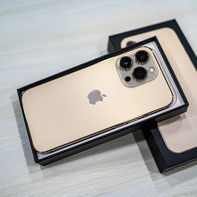 Apple iPhone 13 Pro Max 128/256/512GB/1TB ROM 6.7" Genuine Super Retina OLED 6GB RAM Unlocked A15 IOS Face ID NFC 98% New Phone