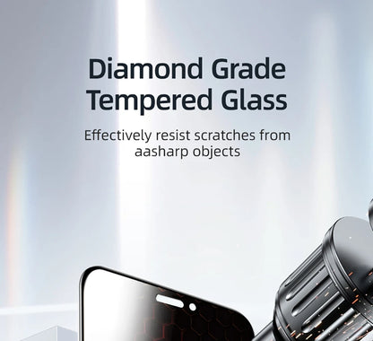 Joyroom Private Glass For iphone 17 16 15 14 ProMax Screen Protector Anti-spy Tempered Glass For iPhone Privacy Screen Protector