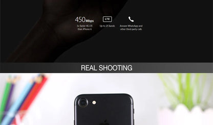Unlocked Original Apple Iphone 7 4G 2G RAM 32GB/128GB/256GB ROM LTE Mobile Phone 4.7''12.0 MP Fingerprint Celular Smartphone