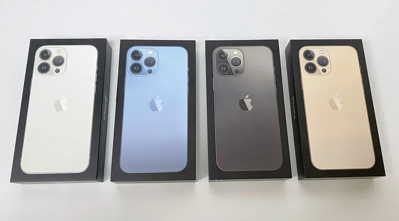 Apple iPhone 13 Pro Max 128/256/512GB/1TB ROM 6.7" Genuine Super Retina OLED 6GB RAM Unlocked A15 IOS Face ID NFC 98% New Phone