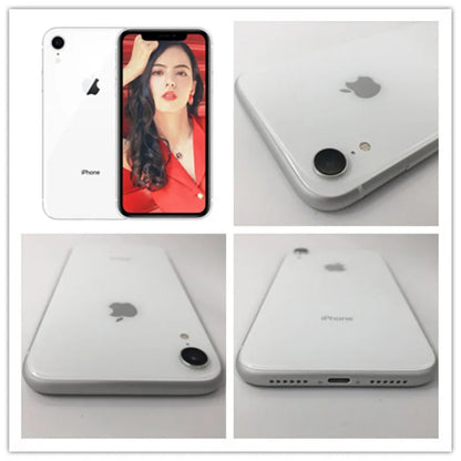 Apple iPhone XR xr Unlocked RAM 3GB ROM 64GB/128GB /256G Mobile Phone 4G LTE 6.1 Hexa-core 12MP Fingerprint  used Smartphone