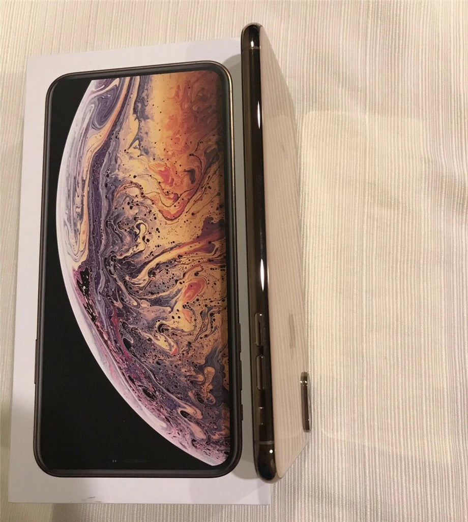 Apple iPhone XS Max A1921 64GB/256GB/512GB RAM 4GB 6.5" Super Retina OLED Hexa Core IOS A12 Bionic LTE 4G Original Cell Phone - Universal Market