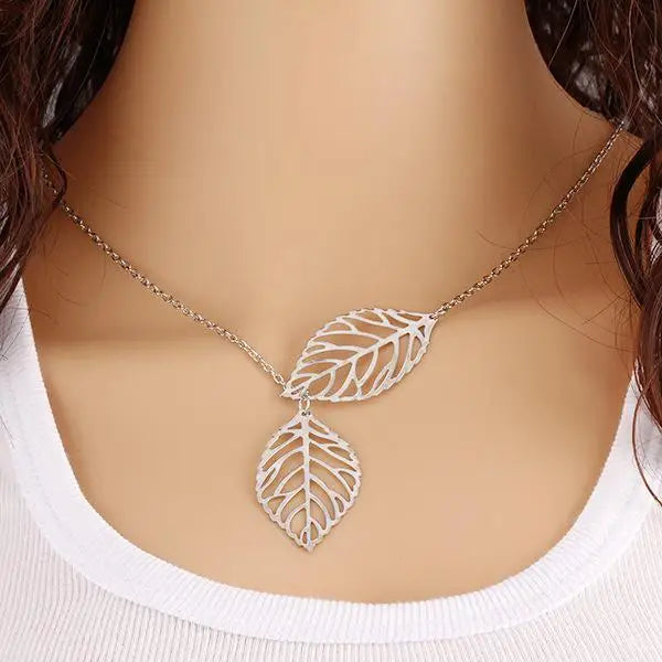 New Fashion Corss Jewelry Leaves Bird Pendant Necklace Maxi Statement Necklace Chokers Necklace For Women 2018 Jewelry Bijoux - Universal Market