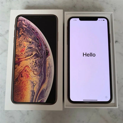 Apple iPhone XS Max A1921 64GB/256GB/512GB RAM 4GB 6.5" Super Retina OLED Hexa Core IOS A12 Bionic LTE 4G Original Cell Phone - Universal Market