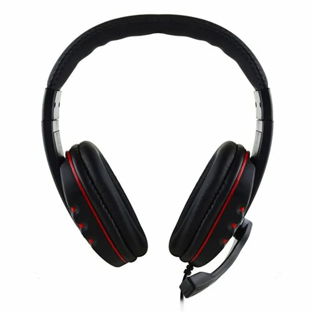 Headphones 3.5mm Wired Gaming Headset Earphones Music For PS4 Play Station 4 Game PC Chat computer With Microphone - Universal Market