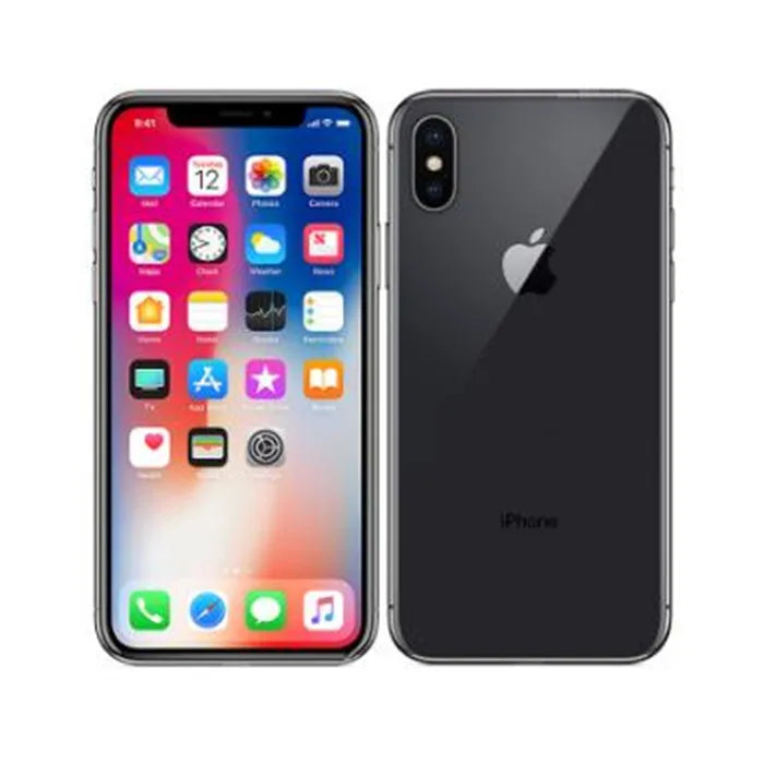 Original Unlock Apple iPhone X Face ID 64GB/256GB ROM iOS A11 5.8" 3GB RAM 12MP Hexa Core Dual Camera 4G LTE USED Mobile Phone