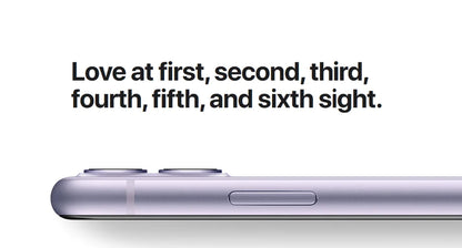 Apple iPhone 11 64/128/256GB ROM 6.1" Original Liquid Retina IPS LCD FACE ID A13 Genuine Unlocked 4G LTE 98% New Mobile Phone - Universal Market