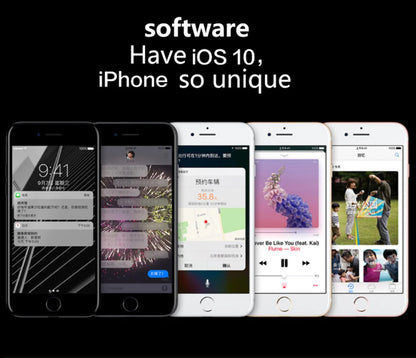 Apple iPhone 7 iPhone7 32/128/256GB ROM Original 4.7' ISP LCD 2GB RAM IOS A10 Quad Core NFC Fingerprint Unlocked 4G LTE Phone