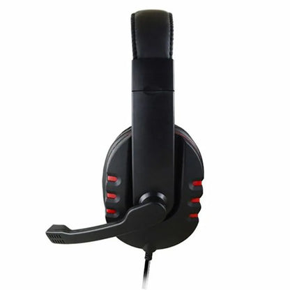 Headphones 3.5mm Wired Gaming Headset Earphones Music For PS4 Play Station 4 Game PC Chat computer With Microphone - Universal Market