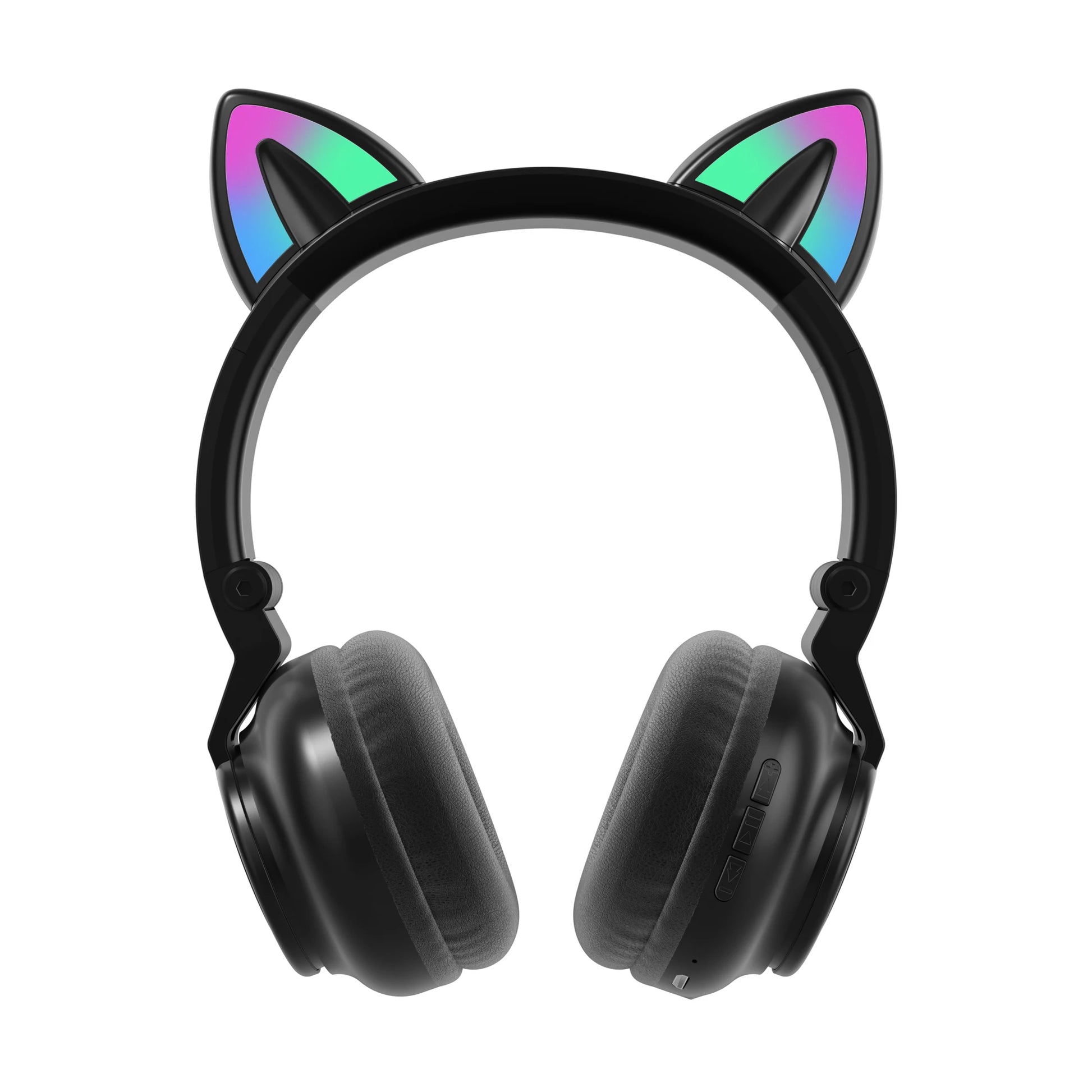 HiFi Girls Wireless Unicorn headphones with Mic phone Stereo Bass Cute Children Music Kid Cat Bluetooth Headsets Support SD Card - Universal Market