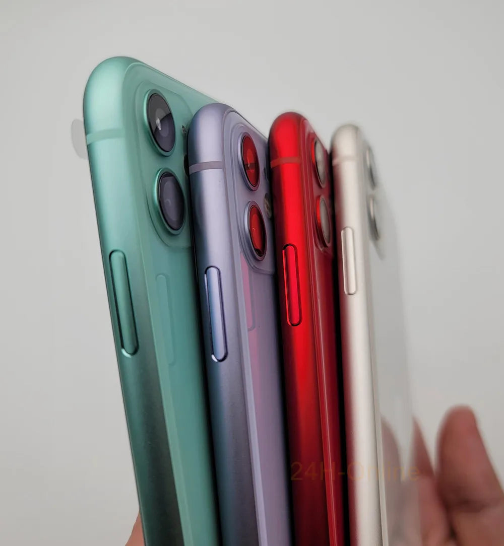 Apple iPhone 11 64/128/256GB ROM 6.1" Original Liquid Retina IPS LCD Face ID A13 IOS Genuine iPhone11 Unlocked 4G LTE Cellphone - Universal Market