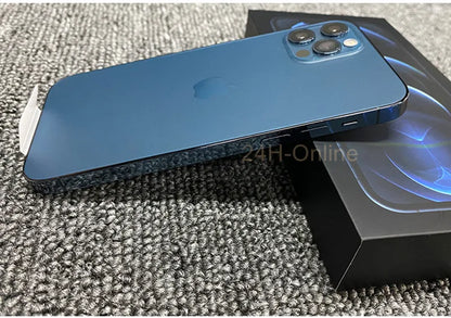 Genuine Apple iPhone 12 Pro Max 128/256/512GB ROM Original 6.7" Retina OLED RAM 6GB A14 Face ID NFC Unlocked 5G 98% New Phone - Universal Market